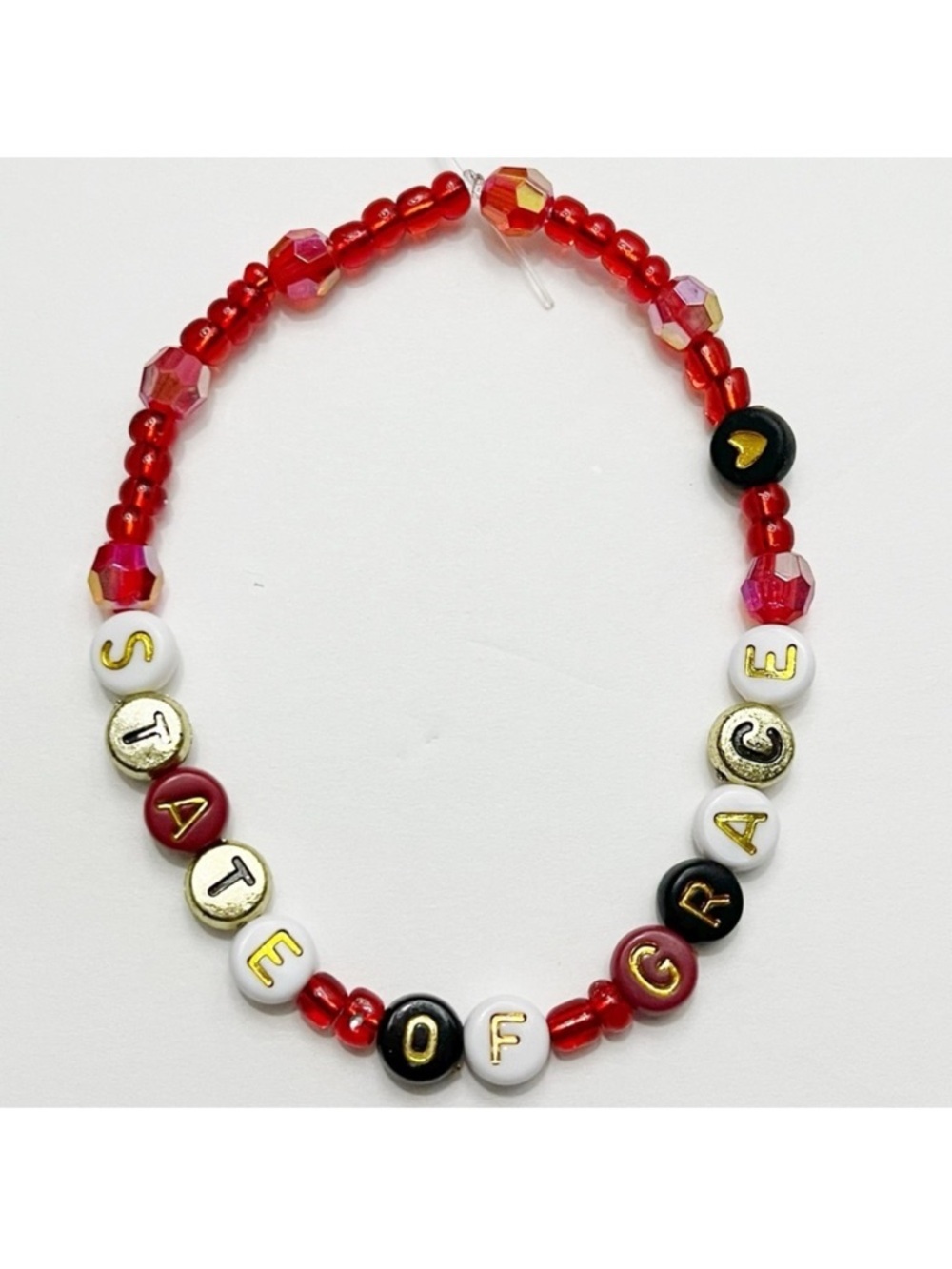 Taylor Swift Friendship Bracelet Red State Of Grace